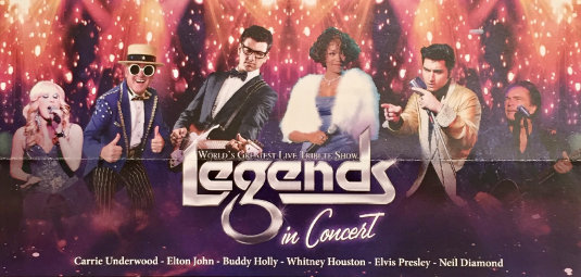 Legends in Concert Poster