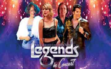 Legends in Concert Poster